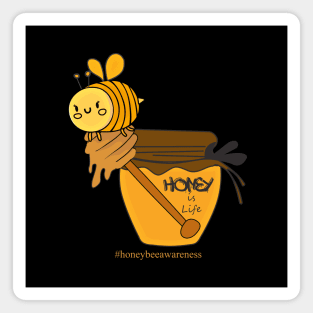 Honey Bee Jar of Real Sweetness - 20 April Magnet